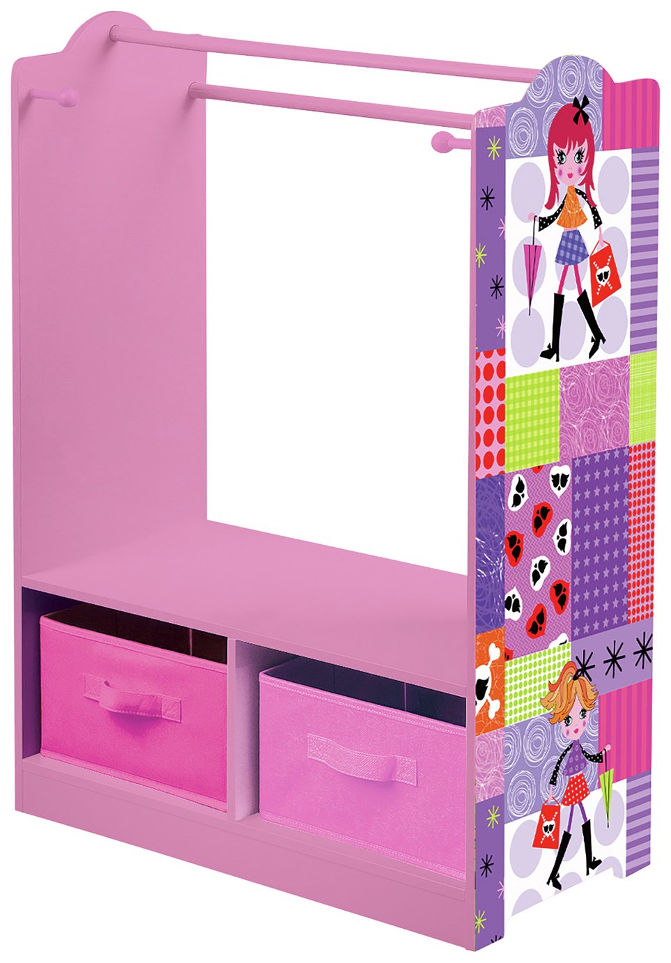 Liberty House Fashion Girl Dress Up Centre with Storage Bins at Argos review