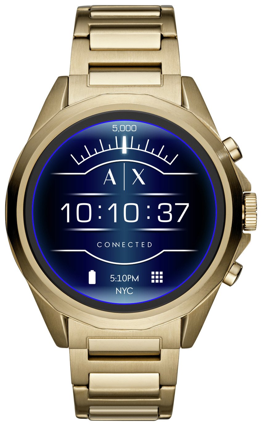 Armani Exchange Connected Smart Watch Gold 8558901 Argos Price Tracker pricehistory