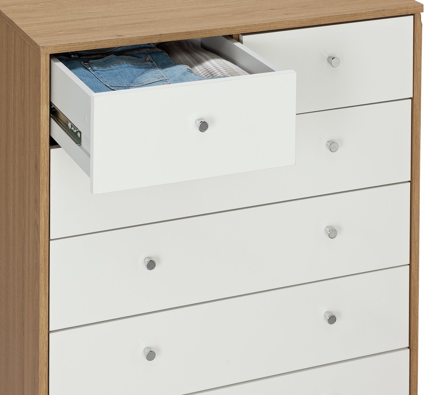 Argos Home Malibu Gloss 5+2Drw Chest of Drawers Reviews