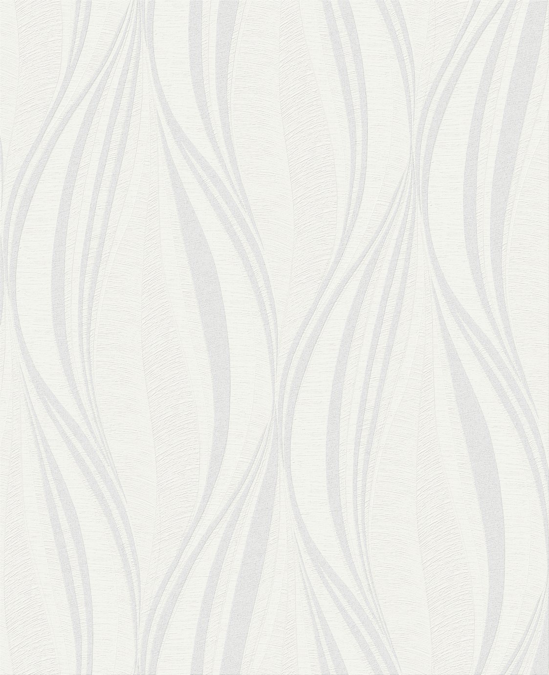 Boutique Tango - White & Silver Wallpaper