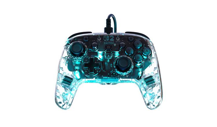 Turtle Beach Afterglow RGB Switch 2 Wired Controller - Clear