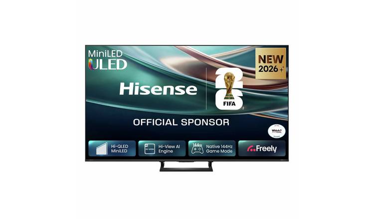Hisense 50 Inch 50Q8STUK Smart 4K UHD HDR Mini LED Freely TV