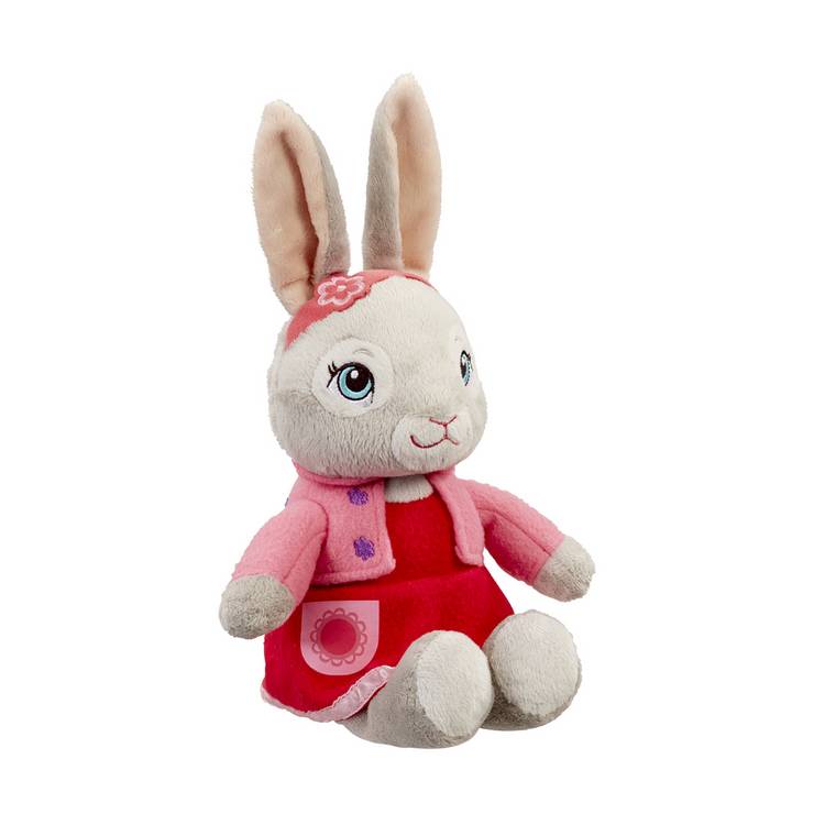 Beatrix Potter Peter Rabbit Talking Lily TV 22cm Soft Toy 0