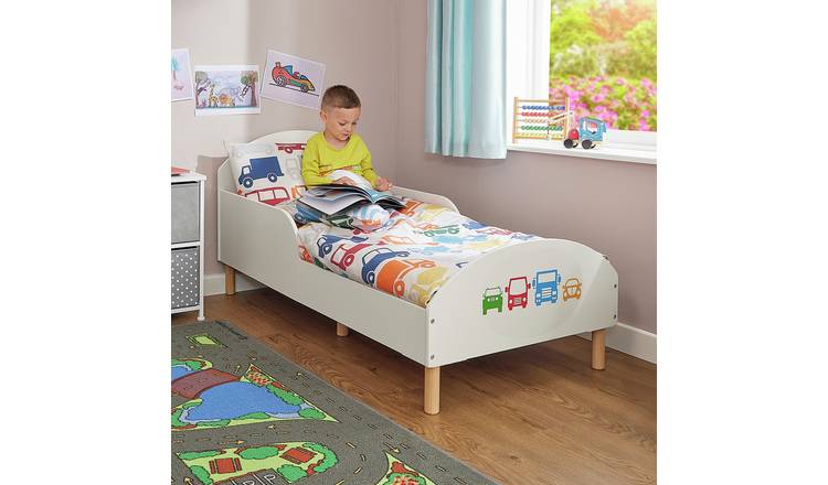 Liberty House Toys Transport Toddler Bed Frame - White