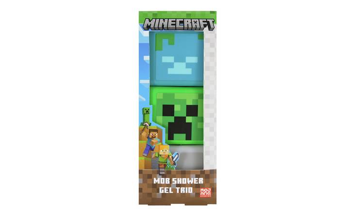 Minecraft Mob Shower Gel Trio Shower Gel Set - 3 x 200ml
