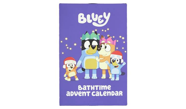 Bluey Advent Calendar Bath Gift Set