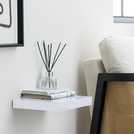 Buy Habitat Jak 30cm Floating Shelf - Gloss Black