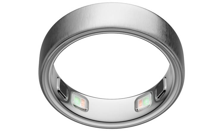 Oura Ring 5 Bluetooth Smart Ring Brushed Silver - 6