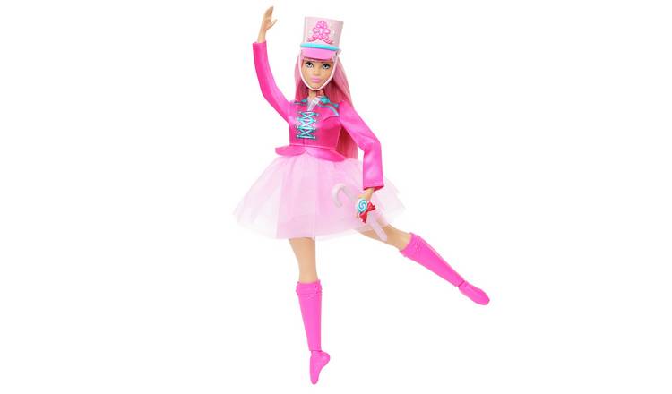 Nutcracker Daisy Ballerina Doll with Candy Cane Baton