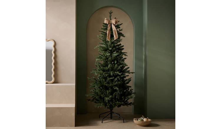 Habitat 6ft Green Natural Look Slim Christmas Tree
