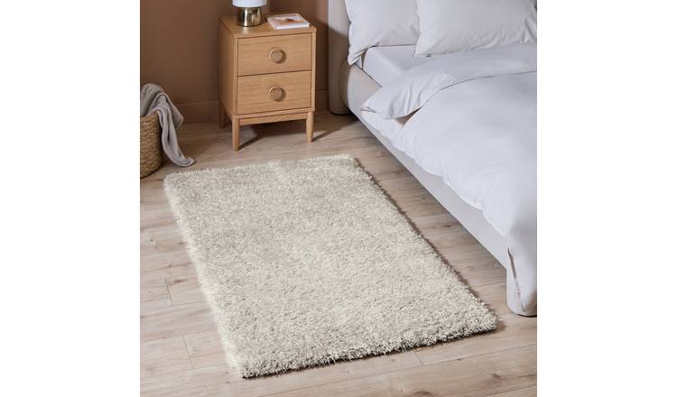 Argos Home Cosy Dove Grey Runner - 80x150cm