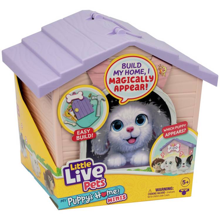 Little Live Pets My Puppy Home Minis Pink And Purple 0
