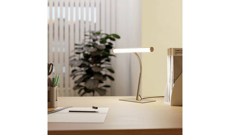 EGLO Riccione LED Desk Lamp - Chrome
