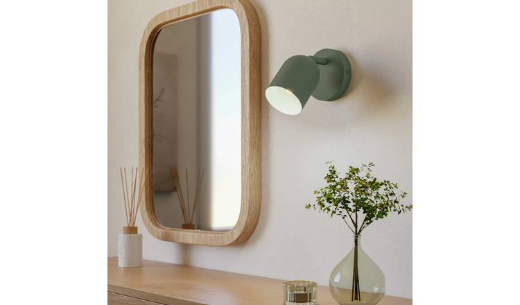 EGLO Tilston Steel Light Spotlight - Green
