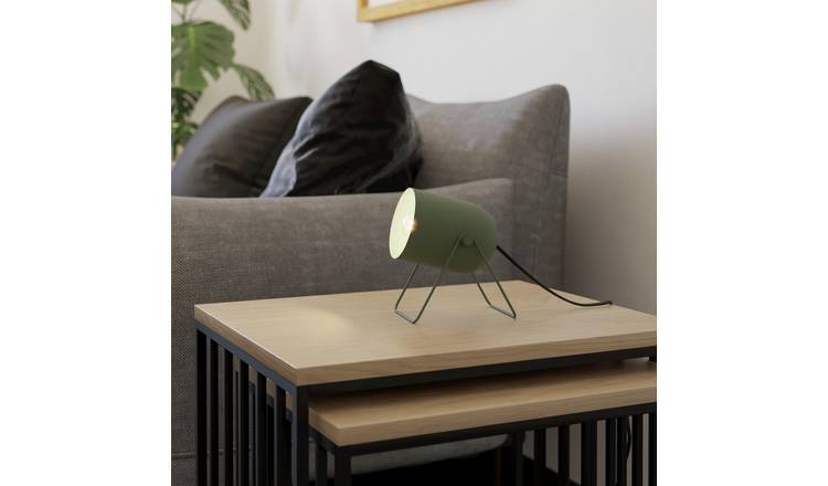 EGLO Tilston Steel Desk Lamp - Green