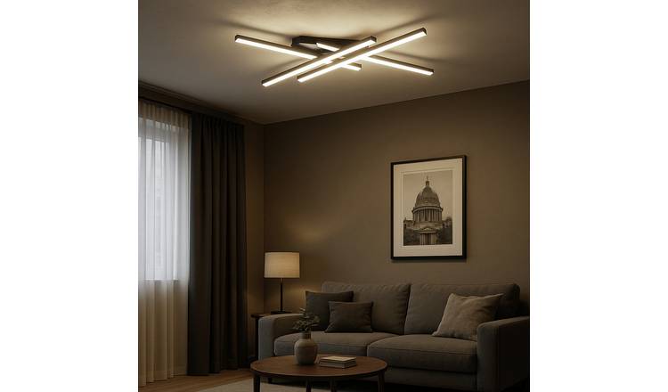 EGLO Vascella LED Flush Ceiling Light