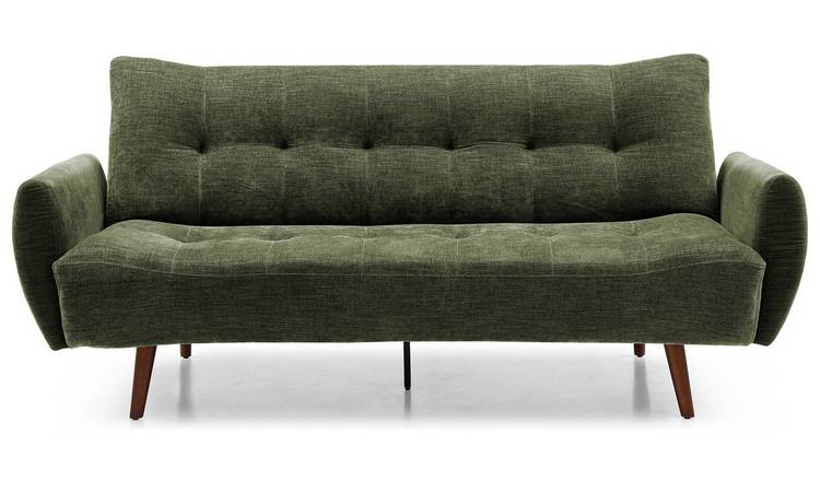 Kyoto Roman Fabric Sofa Bed - Olive