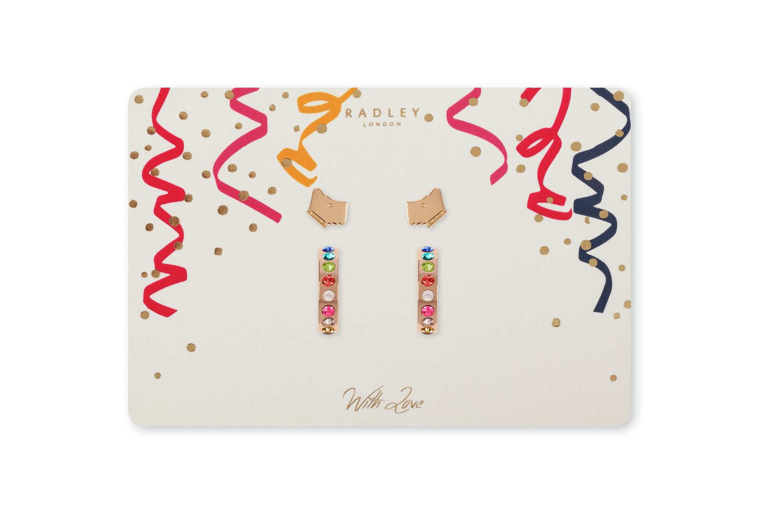 Radley 18ct Rose Gold Dog Stud and Hoop Earring Set Review