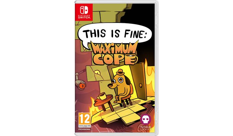 This Is Fine: Maximum Cope Nintendo Switch Game