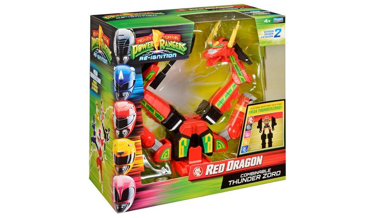 Mighty Morphin Power Rangers Thunderzord Red Dragon 25cm Playset
