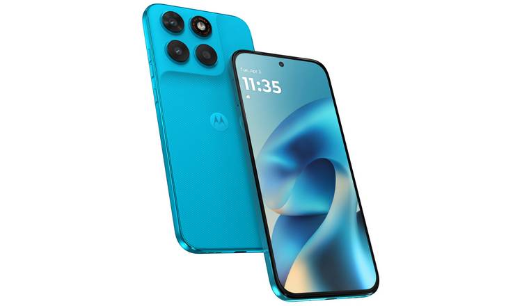 SIM Free Motorola g87 5G 256GB AI Mobile Phone - Pantone Blue Atoll
