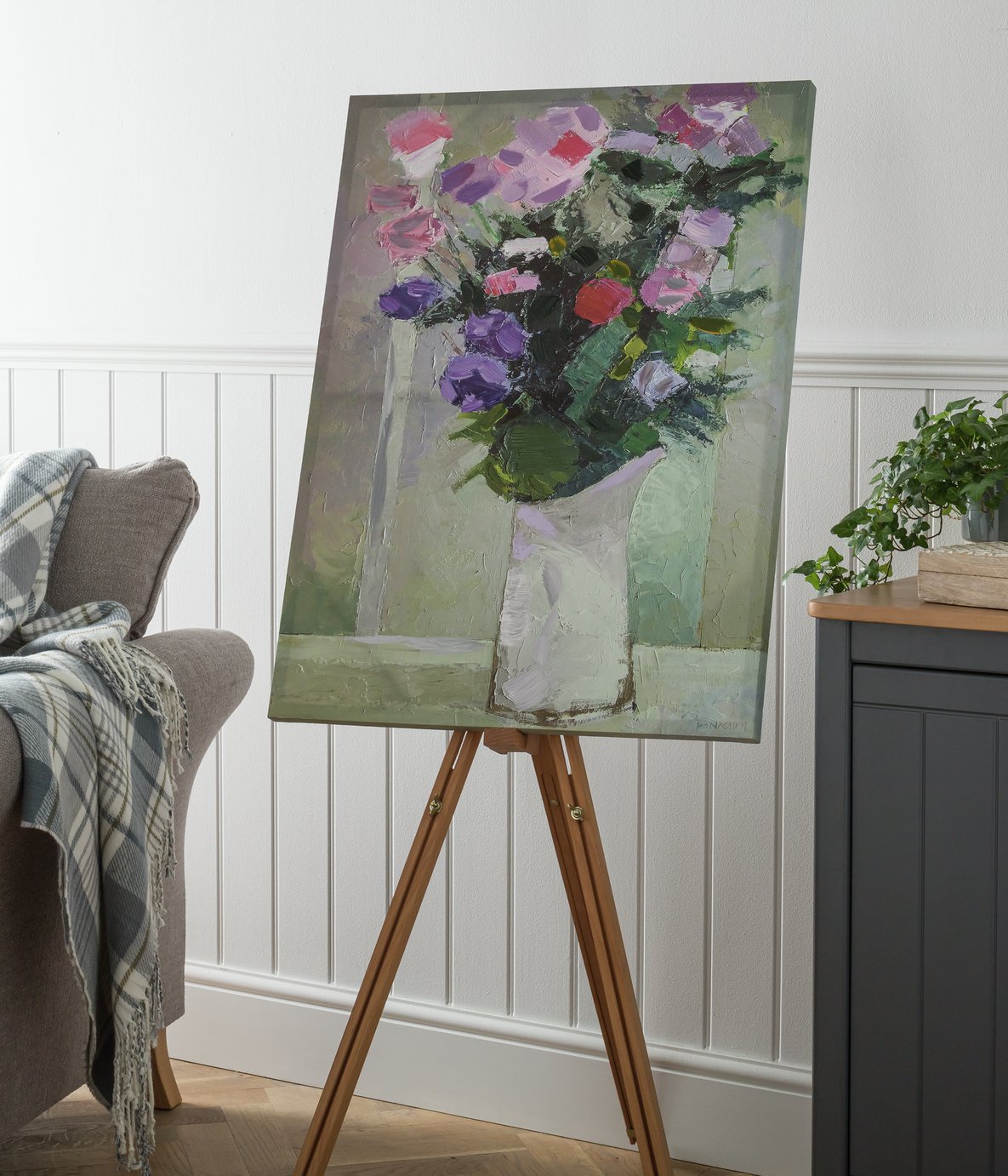 The Art Group Hand Finished Floral Jug Canvas Review