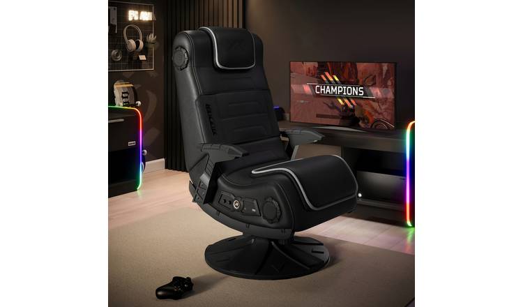 XR Pro Faux Leather Office Gaming Chair - Black