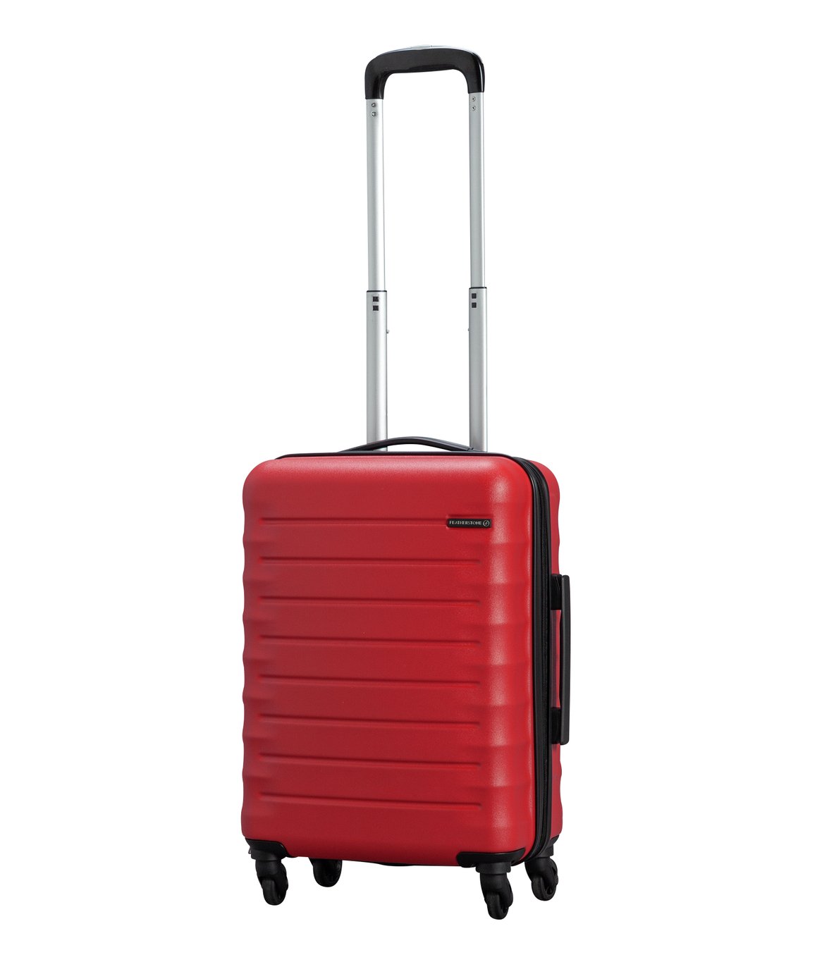 Featherstone 4 Wheel Hard Cabin-Sized Suitcase - Red