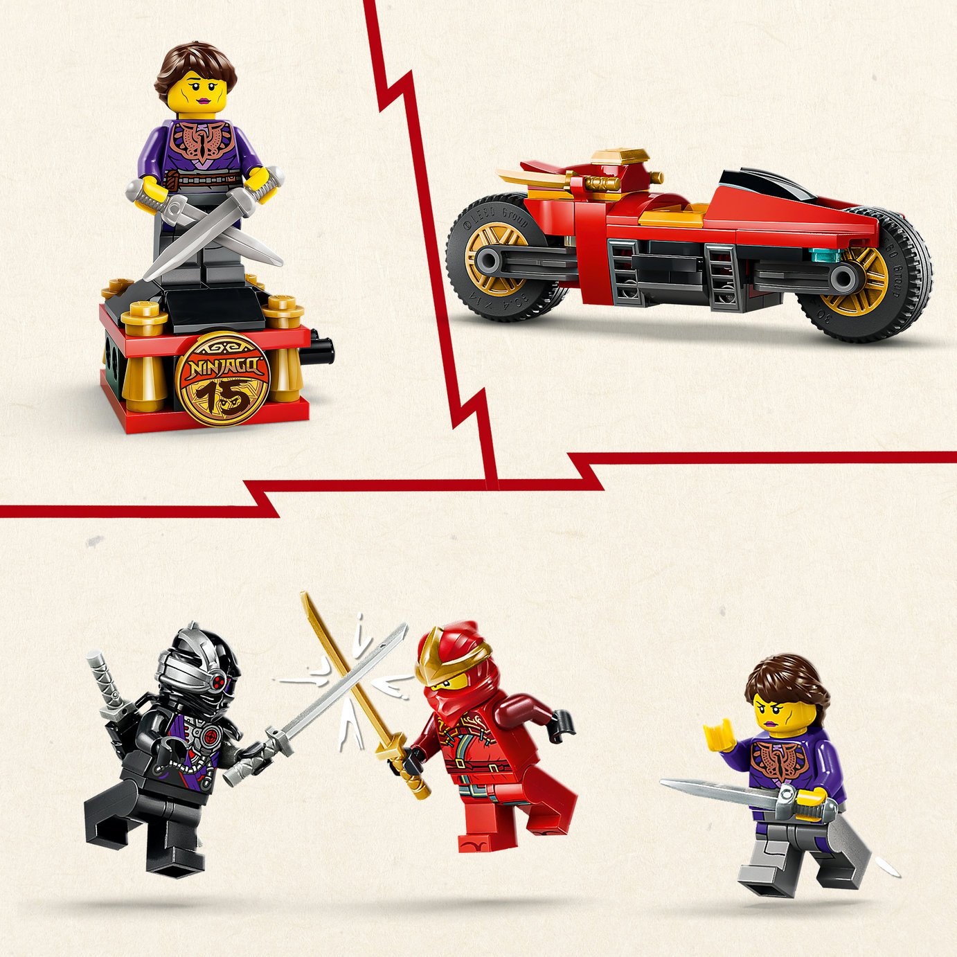 Buy LEGO NINJAGO X-1 Ninja Charger 15th Anniversary Set 71867
