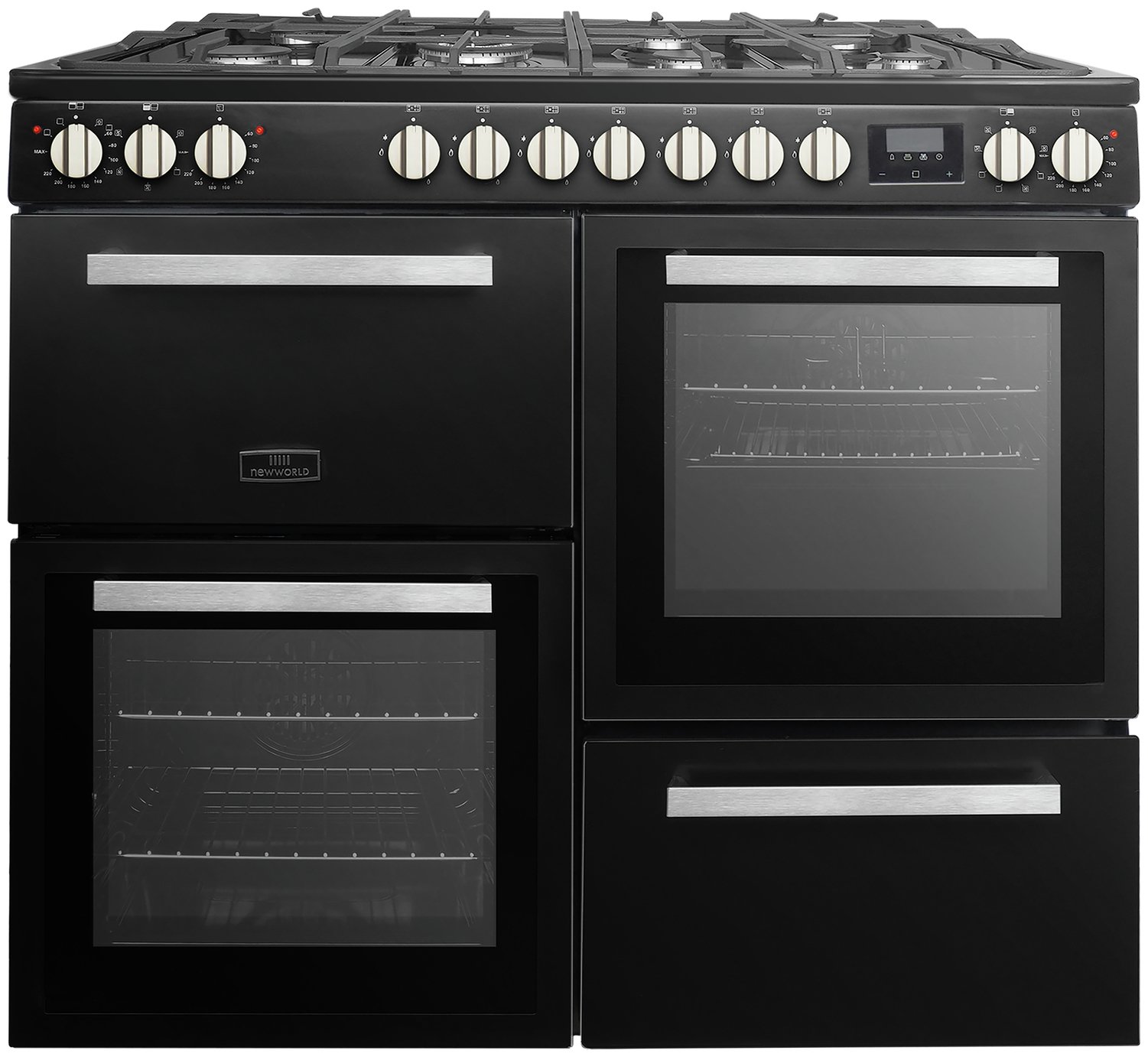 New World NWNESS100DFB 100cm Dual Fuel Range Cooker review 8.8 / 10