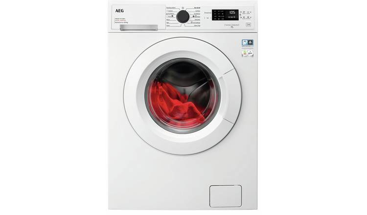 AEG LWX60846B 8KG/4KG 1600 Spin Washer Dryer - White