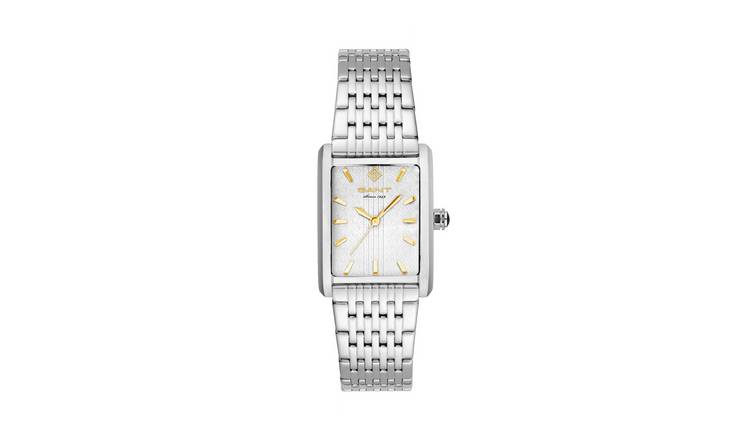 Gant Rhode Island Ladies White Dial Stainless Steel Bracelet Watch