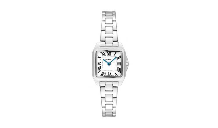 Gant Seneca Ladies White Dial Stainless Steel Bracelet Watch