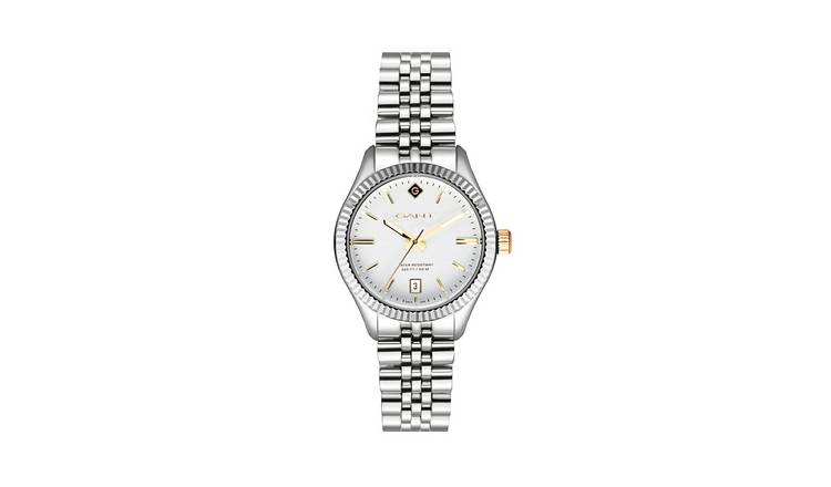 Gant Sussex Ladies White Dial Stainless Steel Bracelet Watch
