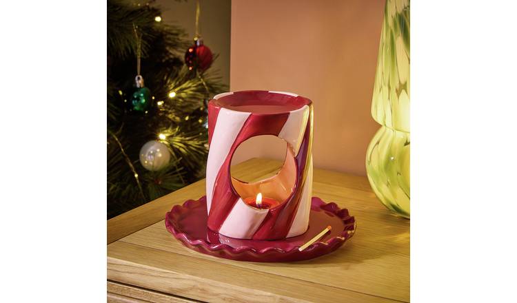 Argos Home Red Twist Oil Burner