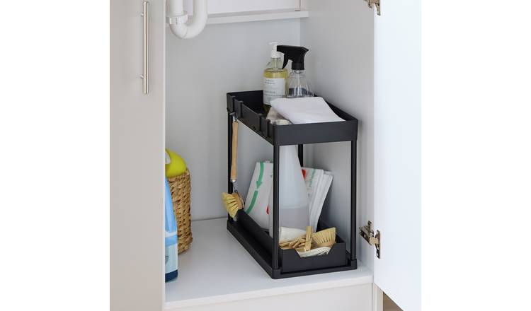 Argos Home Under Sink Storage - Black