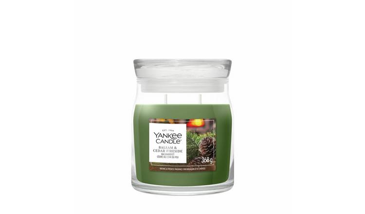 Yankee Candle Signature Medium Jar Candle - Balsam Cedar