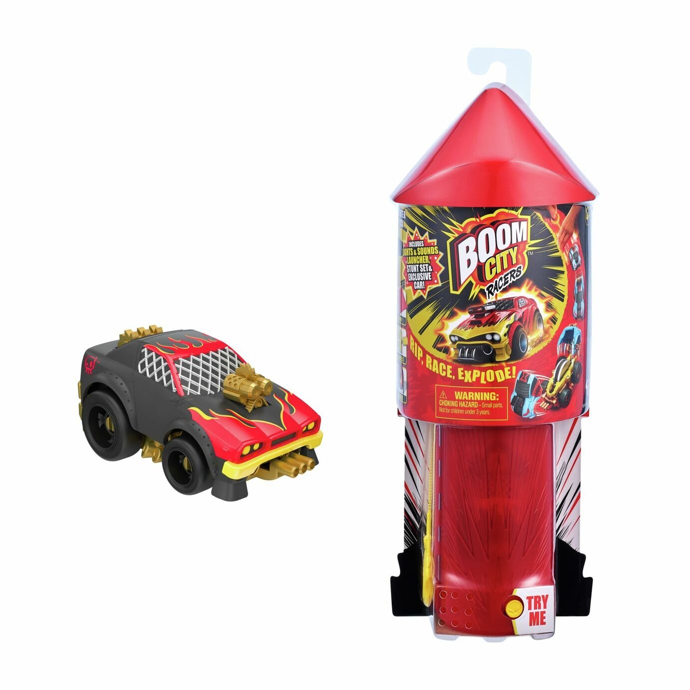 Boom City Racers Car Launcher Stunt Playset plus Hot Dawg! Review