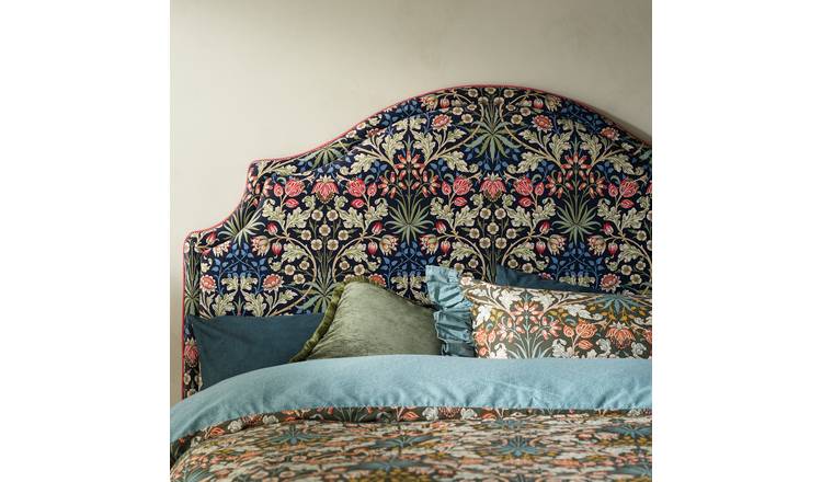 Habitat x William Morris Hyacinth Double Headboard