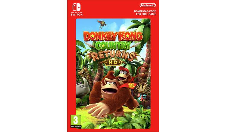 Donkey Kong Country Returns HD Nintendo Switch Game