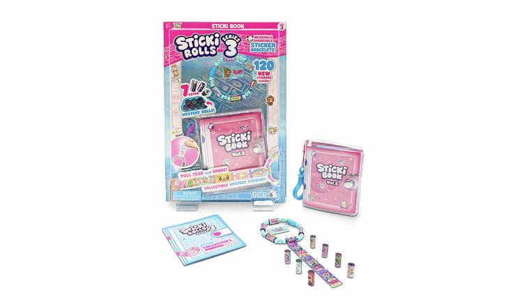 Sticki Rolls Stickers Book Volume 3 Craft Set