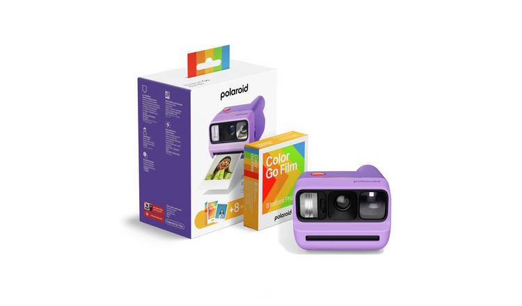 Polaroid Go Gen 3 Instant Camera Bundle - Purple