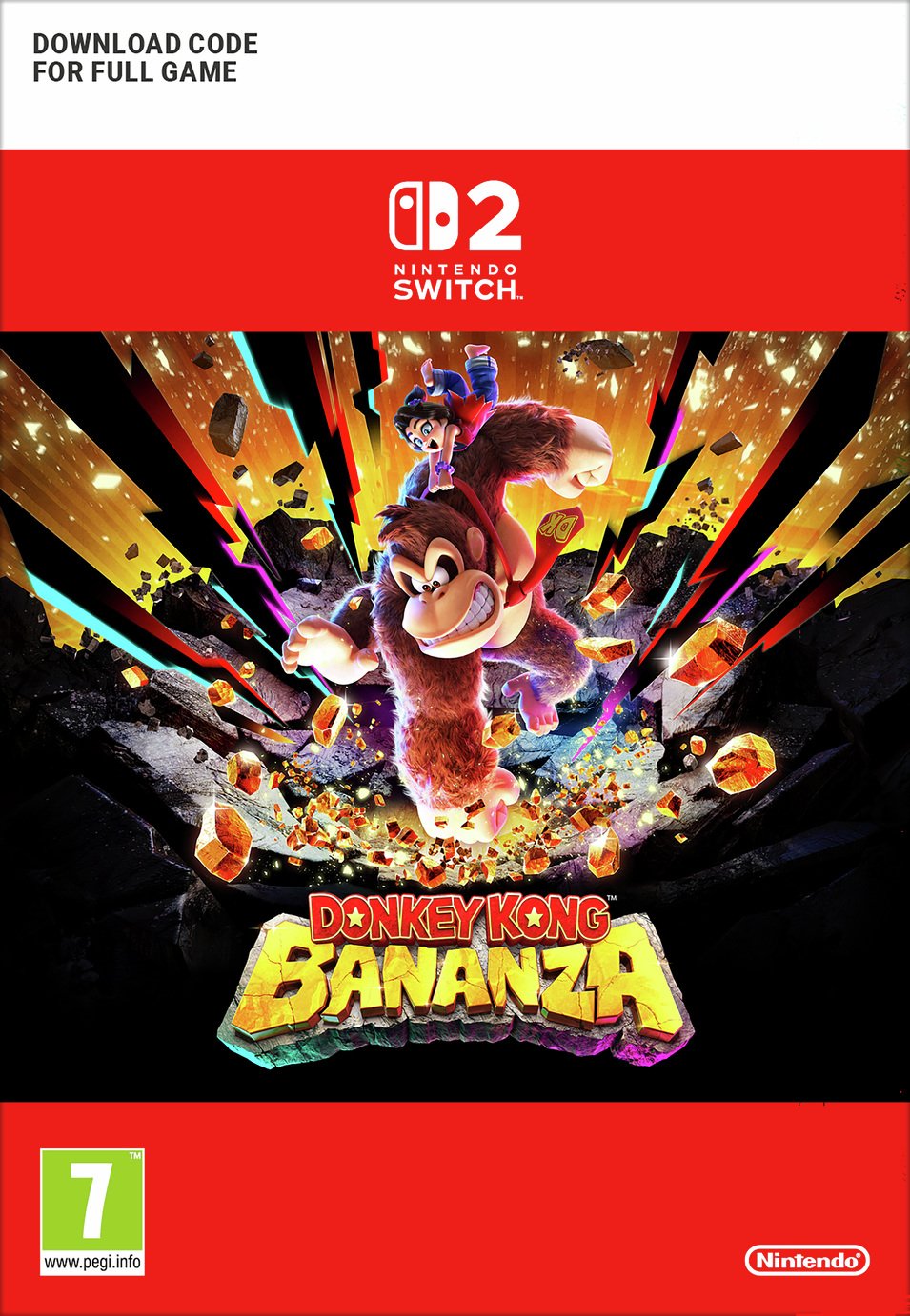 Donkey Kong Bananza Nintendo Switch 2 Game