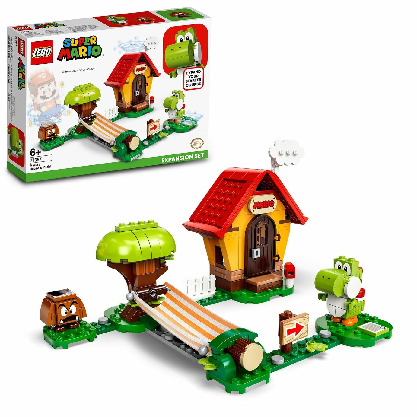 LEGO Super Mario House & Yoshi Expansion Set 71367 Review