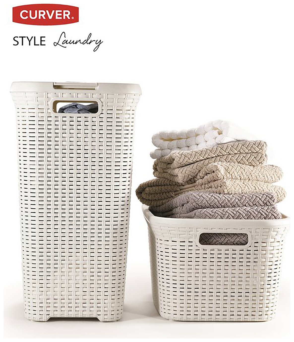 Curver 60 Litre Rattan Hamper Reviews