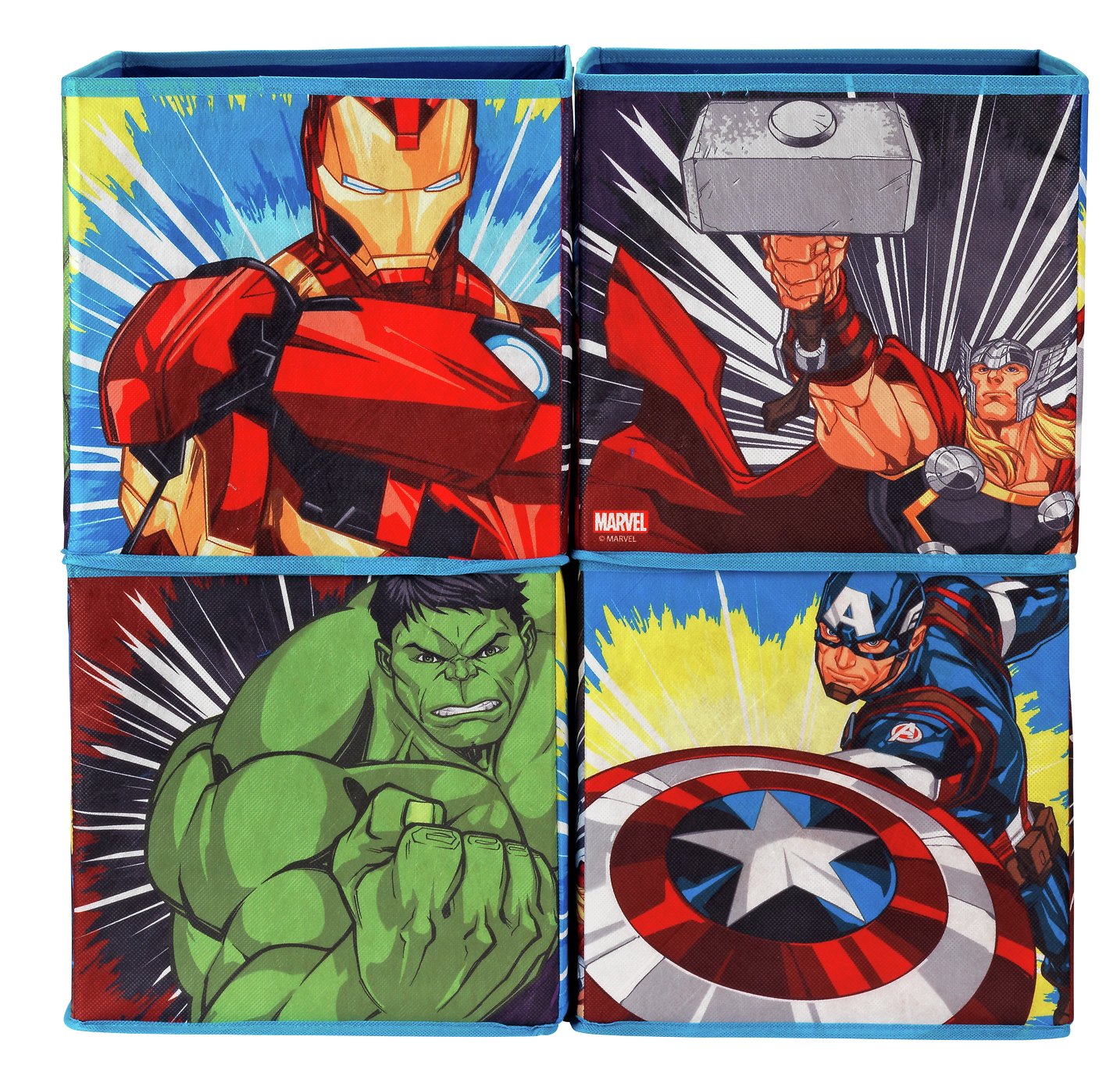 Argos Home Set of 4 Avengers Canvas Box review
