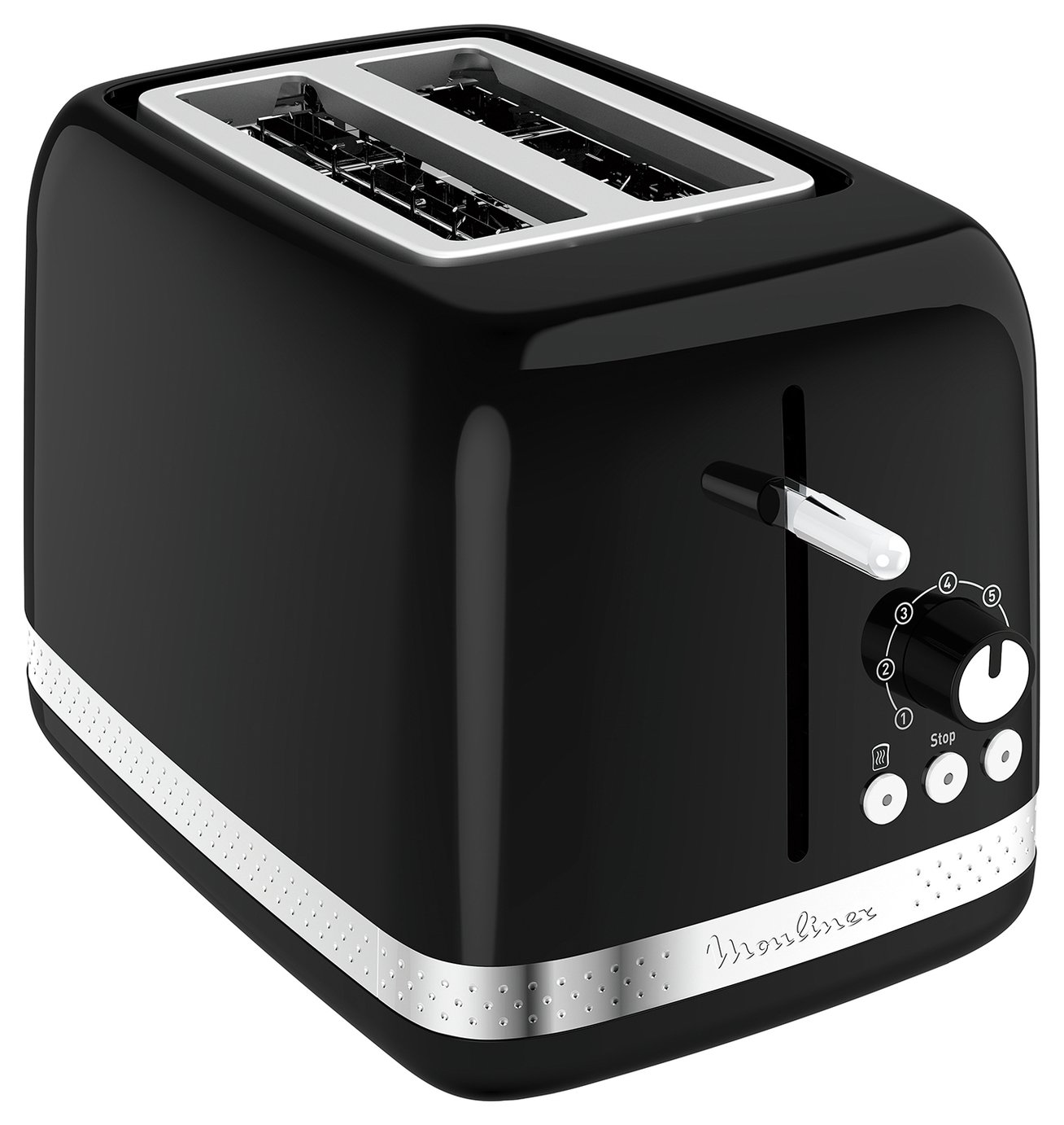 Moulinex LT300B41 2 Slice Toaster - Black