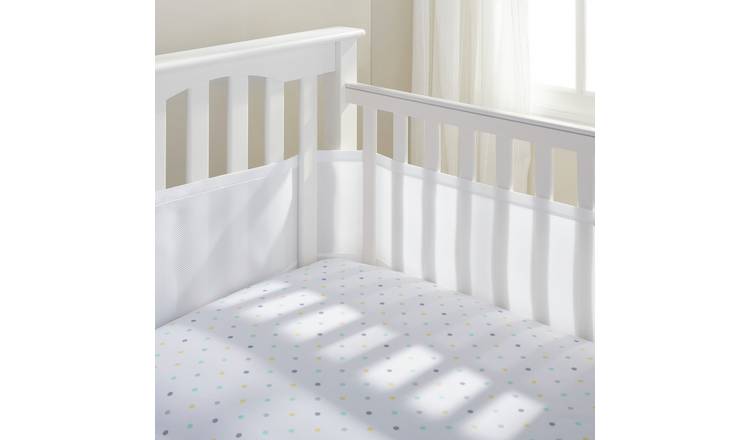 Buy BreathableBaby 4 Sided Mesh Liner - White | Cot and bed bumpers | Argos