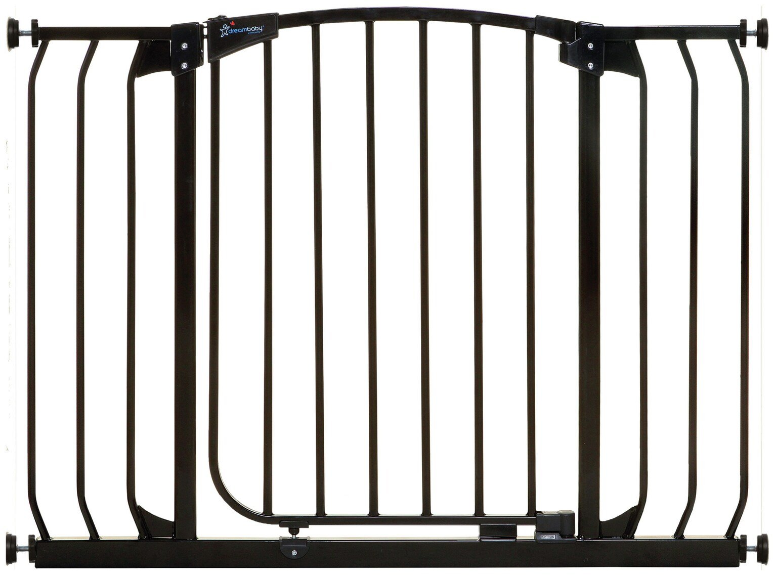 Dreambaby Chelsea Auto Close Security Gate- Black (97-106cm)