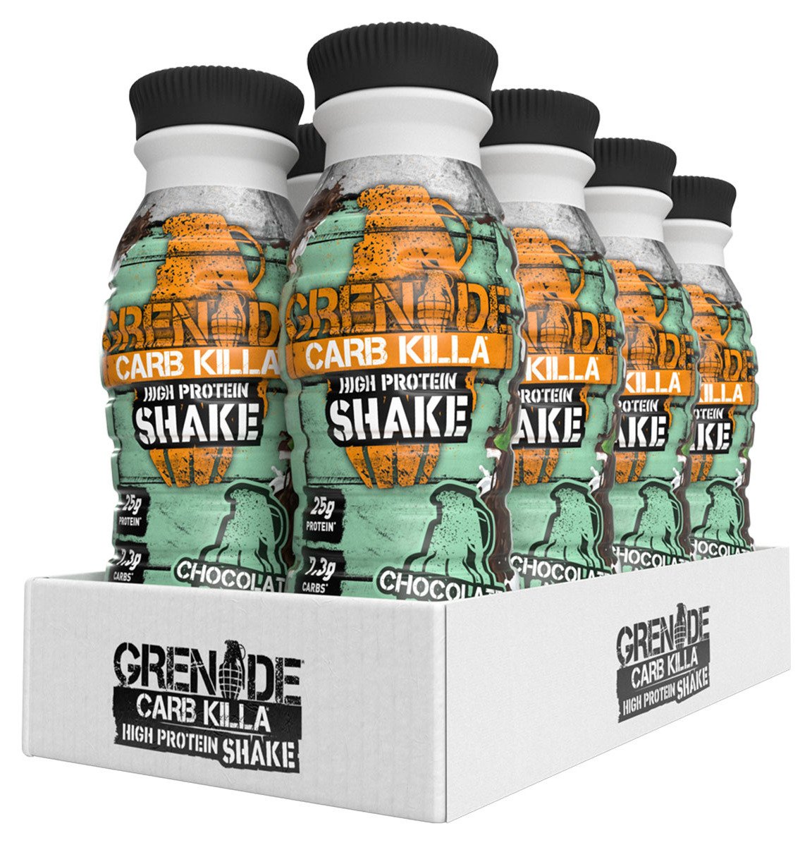 Grenade Carb Killa Chocolate Mint Protein Shake - 8 x 330ml